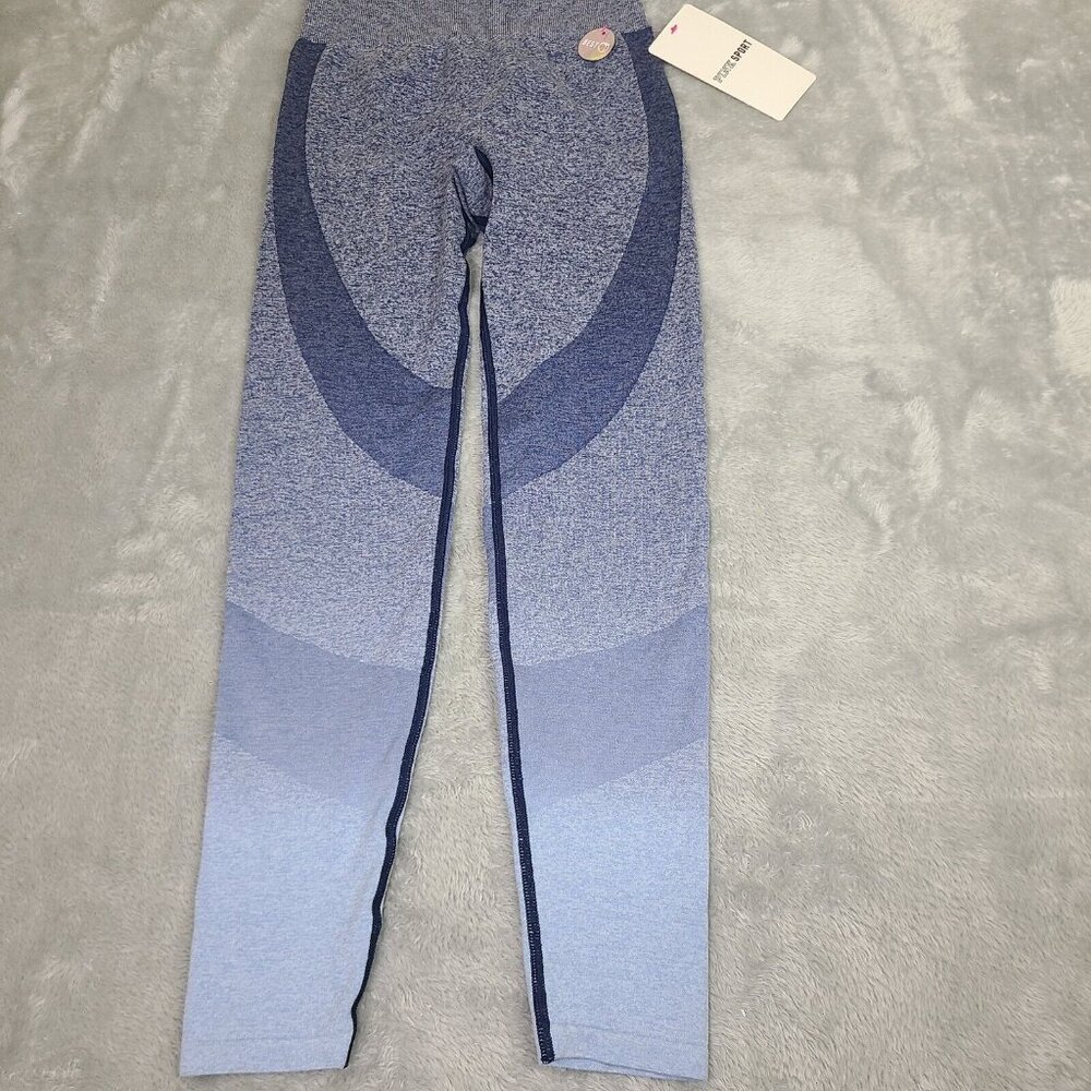 Pink Victorias Secret Legging Womens Small Gray Seamless Active Yoga Pants
